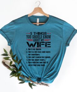 5 things you should know about my wife shirt funny mom life shirt best mom ever shirt mothers day gift go3nv