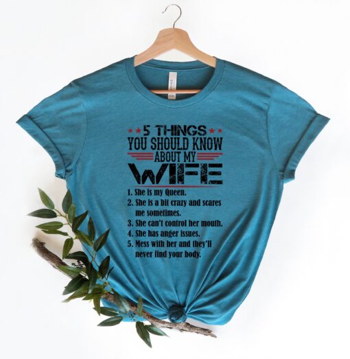 5 things you should know about my wife shirt funny mom life shirt best mom ever shirt mothers day gift go3nv scaled