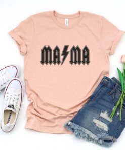 acdc mama t shirt for rocker moms funny mom life shirt best mom ever gift for mothers day unique mom shirts exkyg