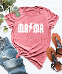 acdc mama t shirt for rocker moms funny mom life shirt best mom ever gift for mothers day unique mom shirts p6bxp