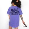 addicted to bamboo pajamas graphic tee for women vintage mama cute mom life t shirt retro style vqjoo scaled