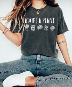 adopt a plant shirt for plant moms gardening shirt cute plant lover t shirt unique gift for gardening enthusiasts oqyjm