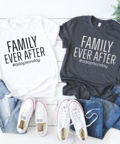 adoption shirt for family ever after matching adoption tees forever family day shirts unique adoption gifts kxlpr