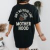 aint no hood like motherhood graphic tee for moms vintage retro oversized t shirt trendy mom life apparel mep6n