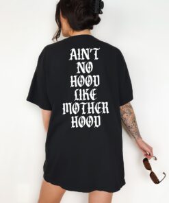 aint no hood like motherhood vintage graphic tee for moms retro grunge oversized t shirt cute mom life apparel wblpq