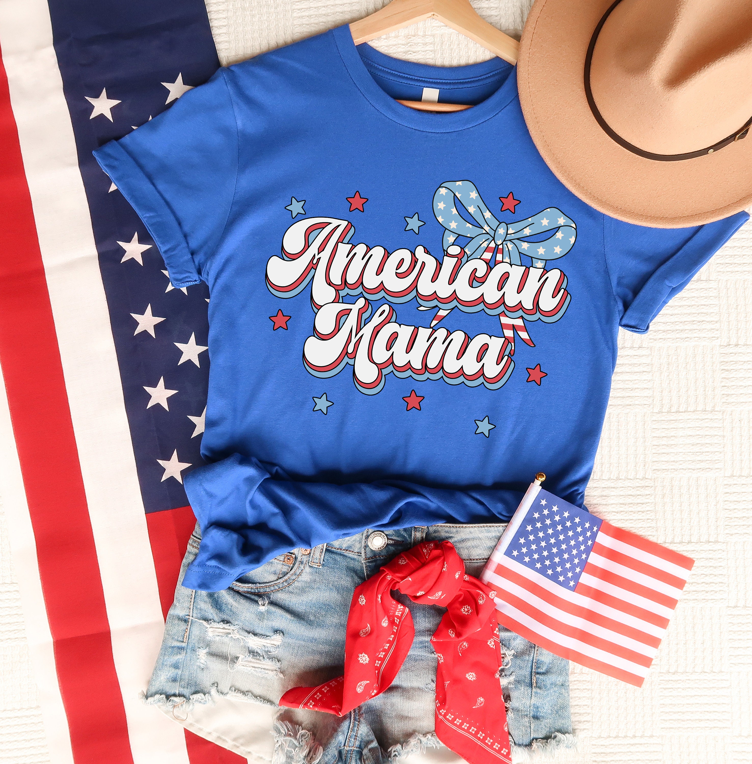 american mama shirt for 4th of july mom life t shirt usa pride vintage style best mom ever gift bhs5j scaled