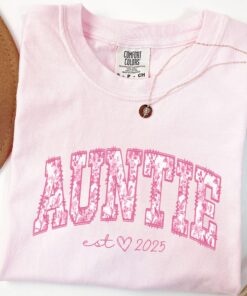 aunt shirt auntie est 2025 pregnancy announcement funny mom life shirt best aunt ever gift for mothers day 5fexy