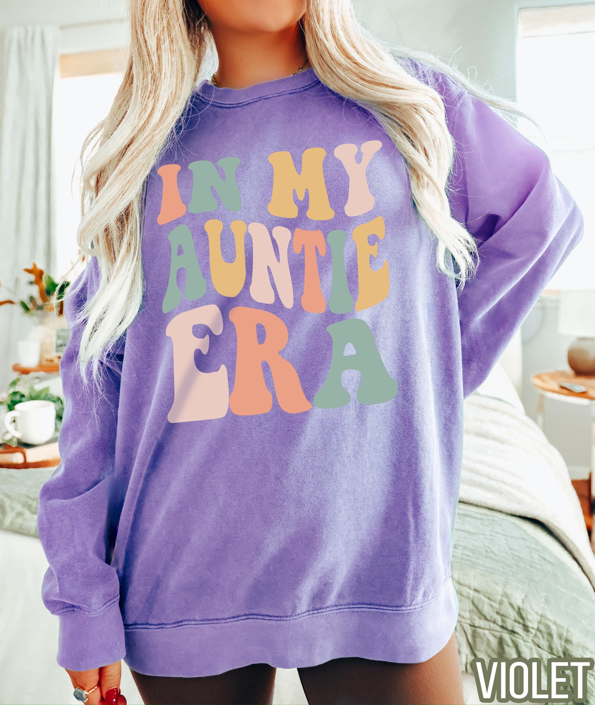 auntie era sweatshirt for aunts personalized aunt gift from niece favorite aunt sweatshirt unique aunt sweater txioq scaled