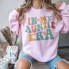 auntie era sweatshirt for new aunts cute aunt gifts crewneck for aunt announcement unique gifts for girls pofrq scaled