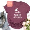 auntie shark shirt for birthday party funny auntie shark do do do t shirt family shirt unique gift for auntie ufgsb