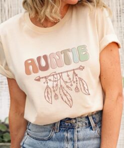 auntie shirt for pregnancy reveal announcement best aunt ever boho t shirt unique gift for new aunt to be y6zsd