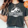 auntiesaurus dinosaur shirt for auntie family matching shirts cute t shirt for dinosaur birthday party auvd3