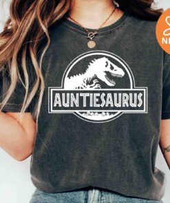 auntiesaurus dinosaur shirt for auntie family matching shirts cute t shirt for dinosaur birthday party auvd3