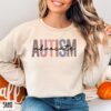Autism Advocate Sweatshirt for Neurodiversity Awareness Support Inclusion Crewneck for Teachers and Advocates