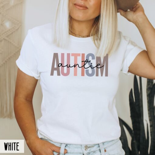 autism auntie shirt for awareness and support neurodiversity shirt for autism advocates and families 1dwjj
