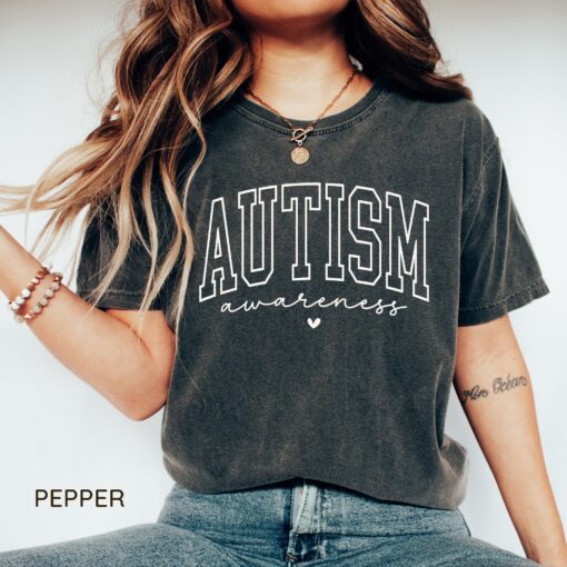 autism awareness shirt for neurodiversity support comfortable tee for inclusion and autism acceptance y1i7s