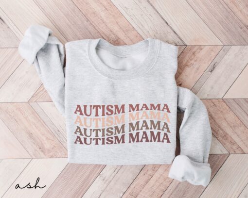 autism mama sweatshirt unisex crewneck autism mom shirt autism awareness t shirt unique gift for autism moms ibyek