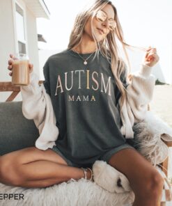 autism mama t shirt for moms autism awareness month cute mom life shirt best mom ever gift for mothers day guzep