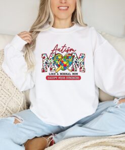 autism mom shirt for neurodiversity awareness month unique autism mama sweatshirt for proud moms re4sx