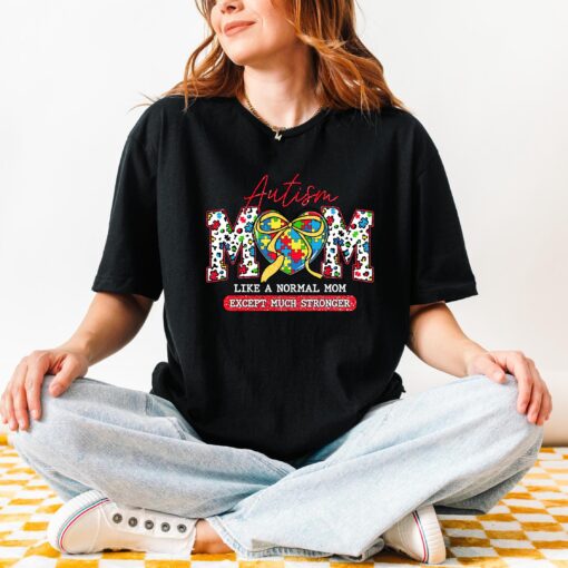 autism mom shirt for neurodiversity awareness month unique autism mama sweatshirt for proud moms wskgf