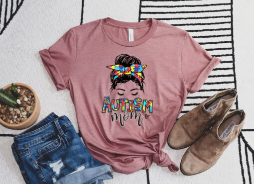 autism mom shirt for women autism awareness tee unique gift for autism moms supportive autism mom hero apparel 9pbp9 scaled