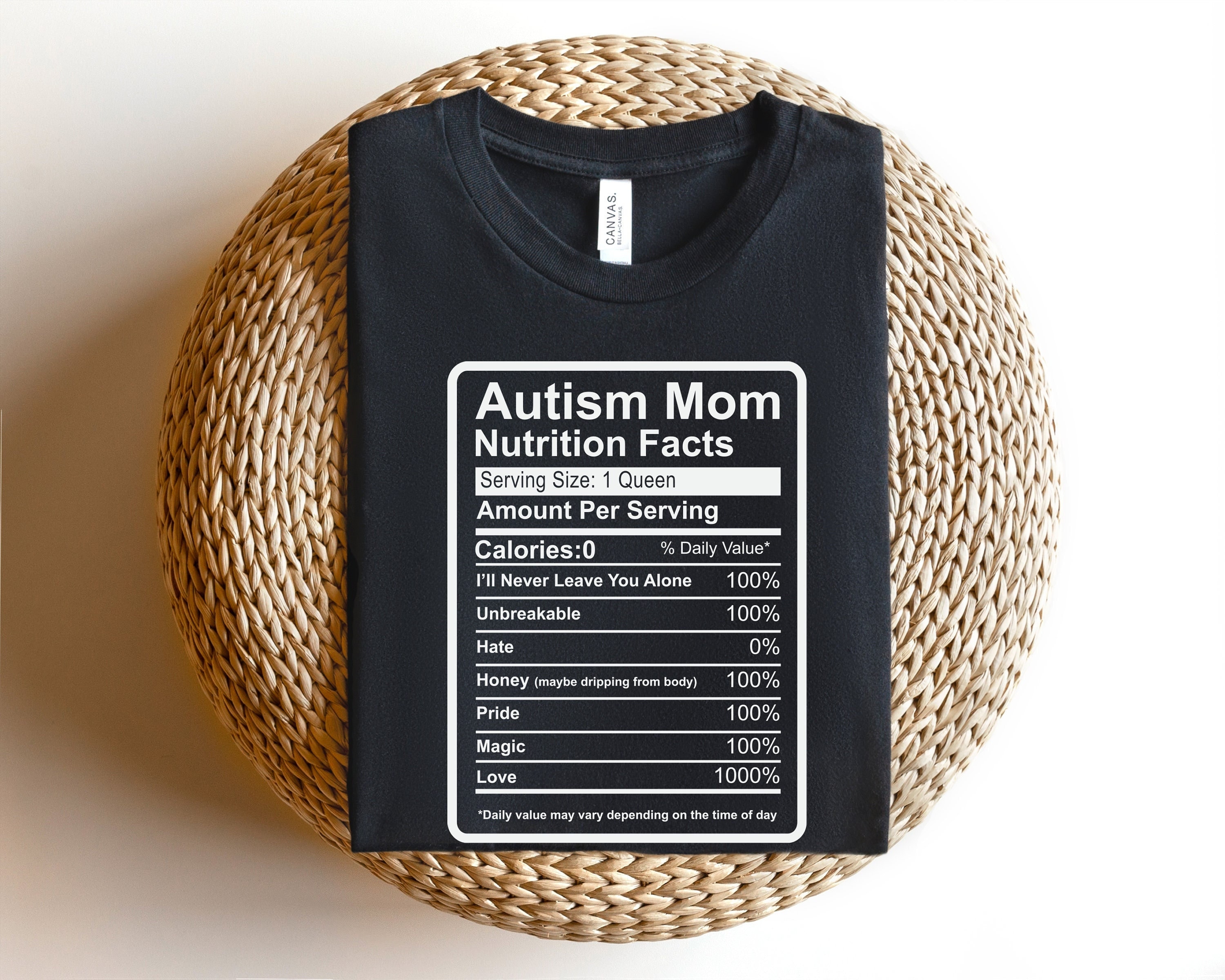 autism mom shirt with nutrition facts inclusion matters tee for autism awareness mothers day gift 53jdy scaled