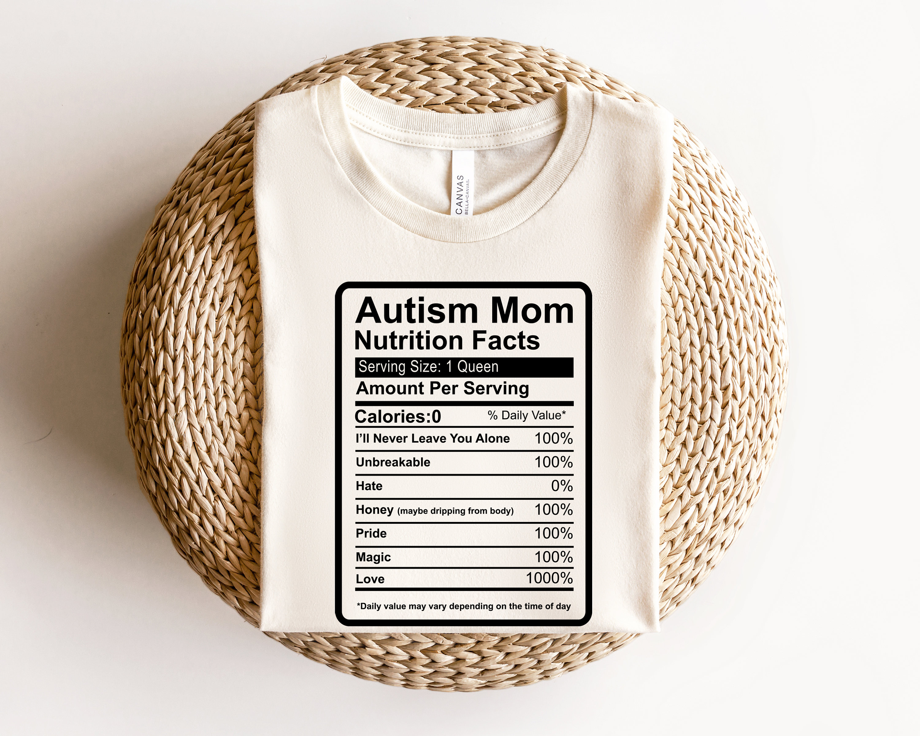 autism mom shirt with nutrition facts inclusion matters tee for autism awareness mothers day gift qu0dp scaled