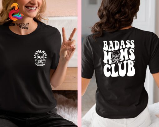 badass mom club sweatshirt funny mom shirt for new mama gifts best mom ever hoodie unique mothers day apparel jfic0