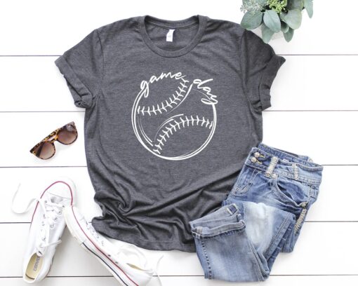 baseball and softball mom shirt for game day fun vintage style baseball t shirt for moms sports apparel 5af8q