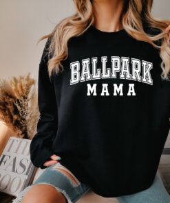 baseball and softball mom shirt game day tee for ballpark mama comfortable sweatshirt for sports moms oltc7