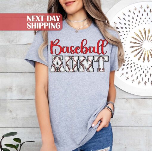 baseball aunt shirt for game day baseball coach gifts family tee for baseball fans sports aunt t shirt 9hedr