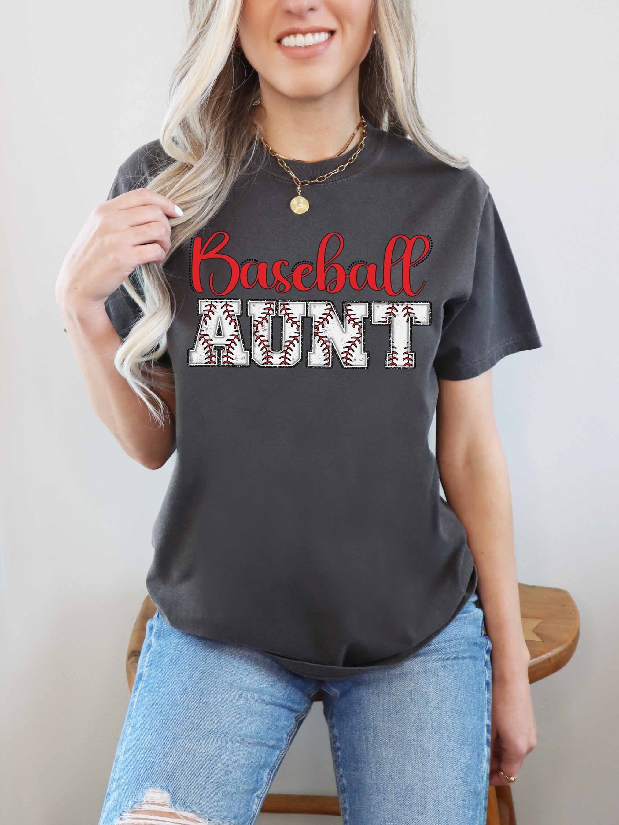 baseball aunt shirt for game day baseball fans comfortable family tee unique gifts for baseball coaches and aunts jyqi5 scaled