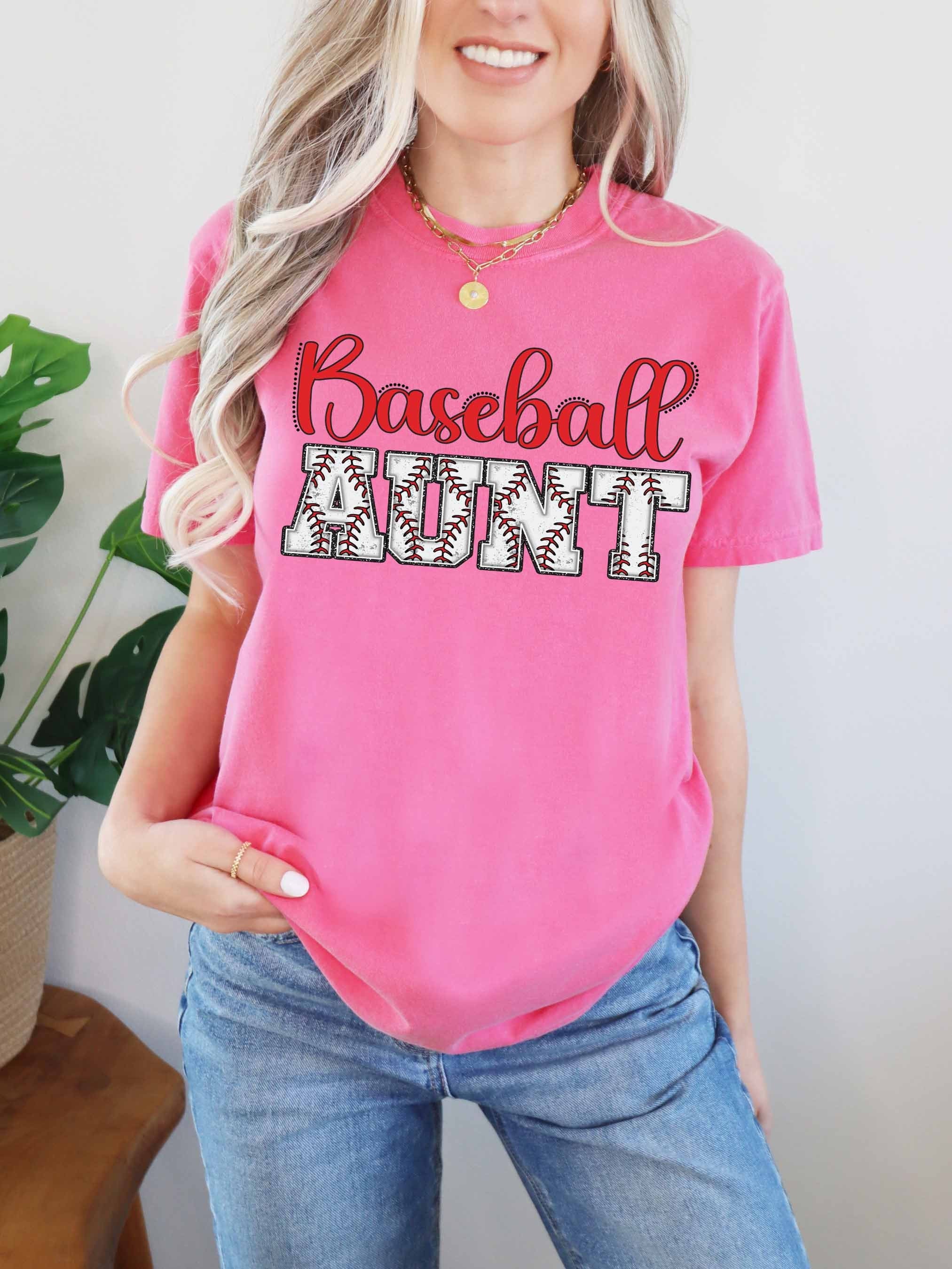 baseball aunt shirt for game day baseball fans comfortable family tee unique gifts for baseball coaches and aunts lejr4 scaled