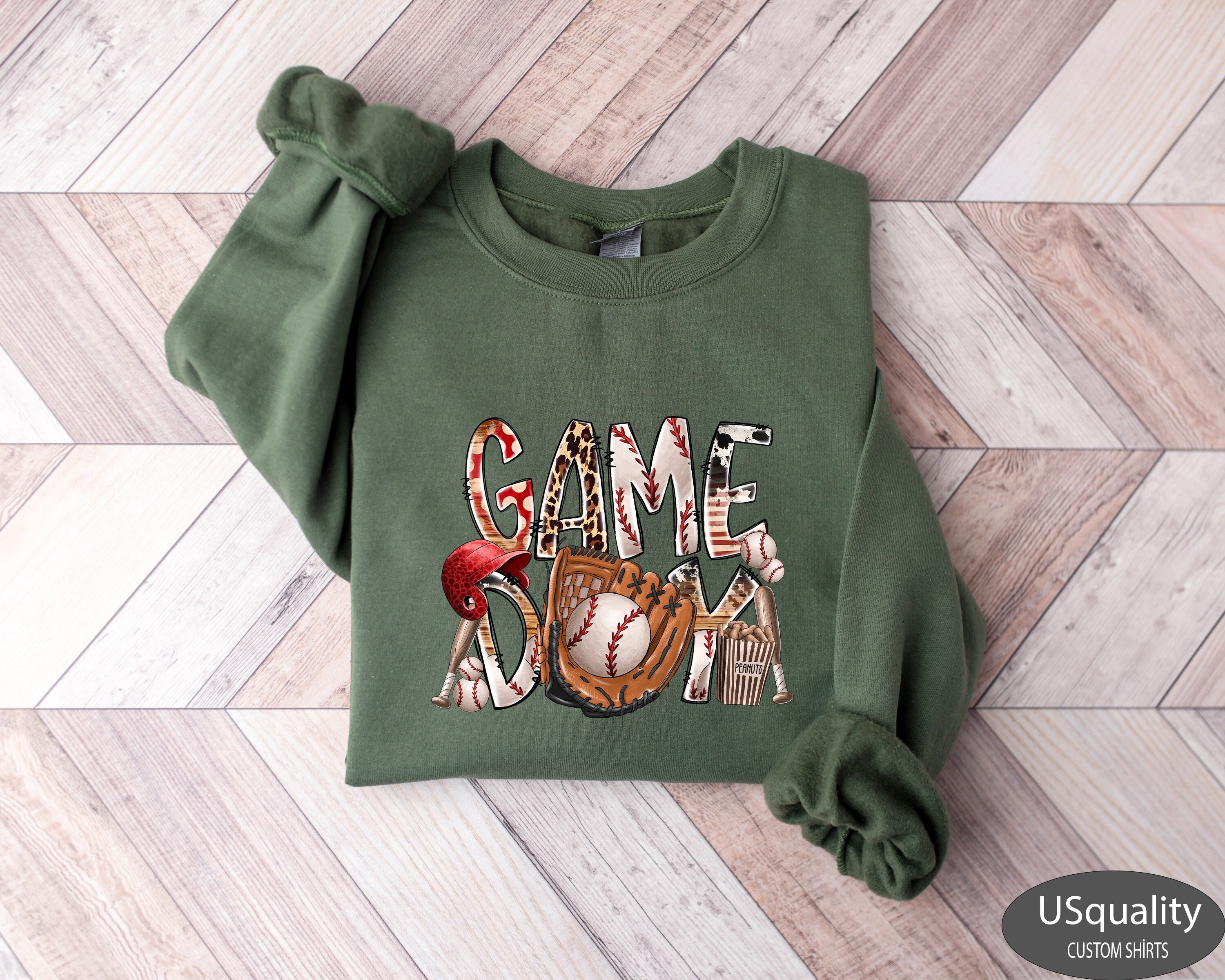 baseball game day sweatshirt for women funny sports mom shirt family baseball t shirt perfect for mothers day rypin scaled