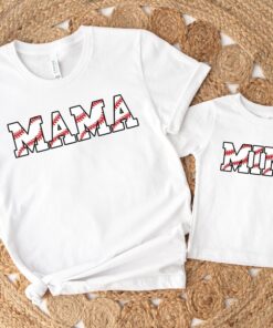 baseball mama and mini matching shirts mommy and me outfit mothers day shirt baseball mom t shirt for moms and kids ariti