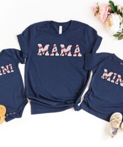 baseball mama and mini matching shirts mommy and me outfit mothers day shirt baseball mom t shirt for moms and kids m7sbj