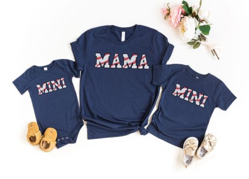 baseball mama and mini matching shirts mommy and me outfit mothers day shirt baseball mom t shirt for moms and kids m7sbj