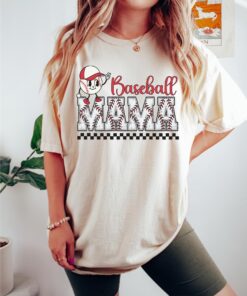 baseball mama shirt for sports moms game day tee baseball mom gift comfortable baseball season t shirt hqwjr