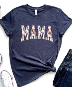 baseball mama shirt for sports moms game day tee baseball mom sweatshirt team spirit apparel for active families mlqk5