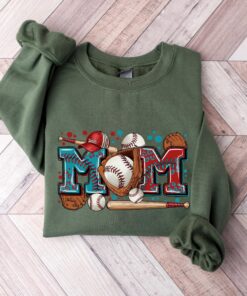 baseball mama sweatshirt baseball mom shirt cute baseball top for moms comfortable apparel for baseball fans tcaug