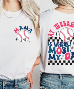 baseball mom shirt at the ballpark i spend most of my days funny mom life tee trendy baseball t shirt for moms kwwse