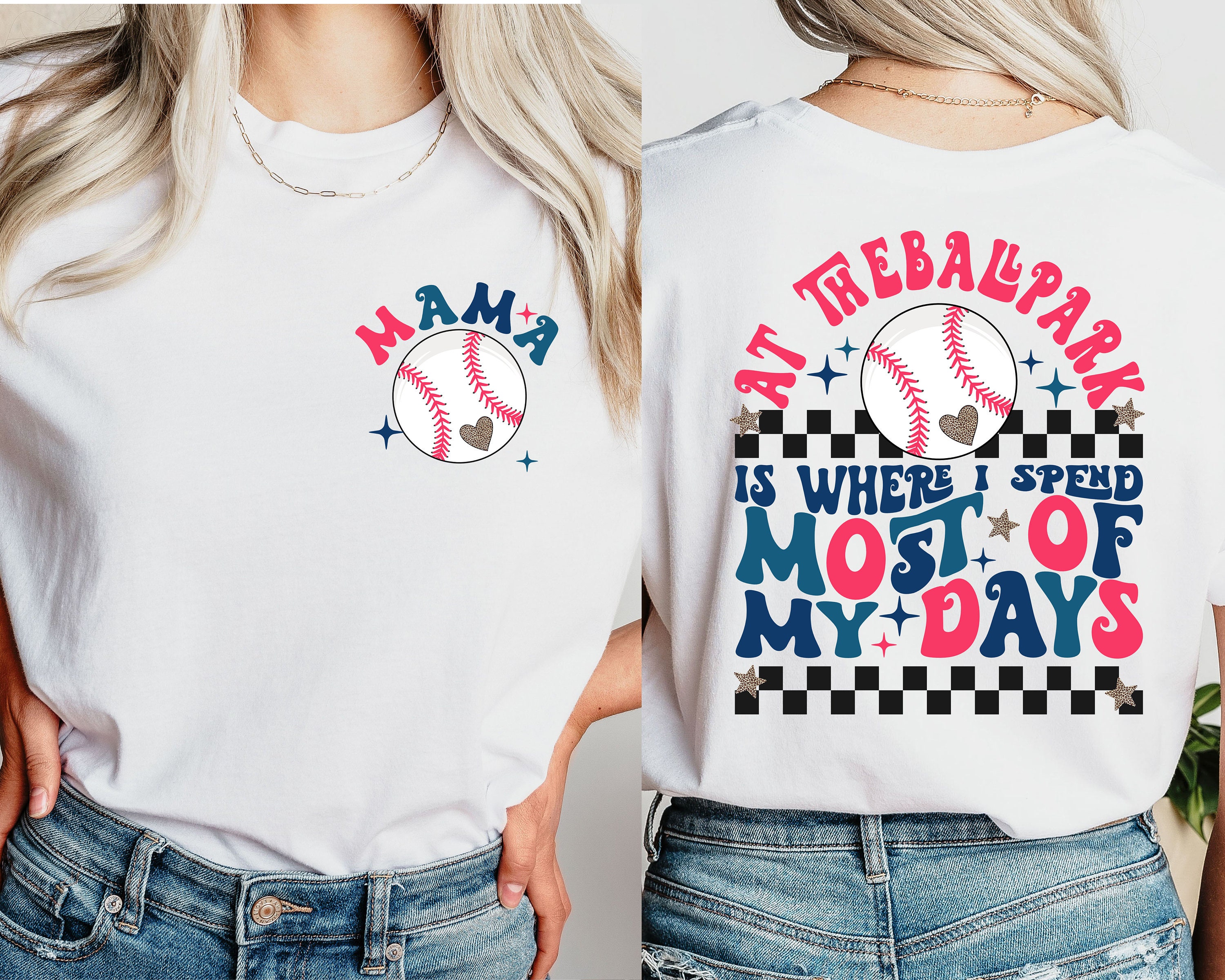 baseball mom shirt at the ballpark i spend most of my days funny mom life tee trendy baseball t shirt for moms kwwse scaled