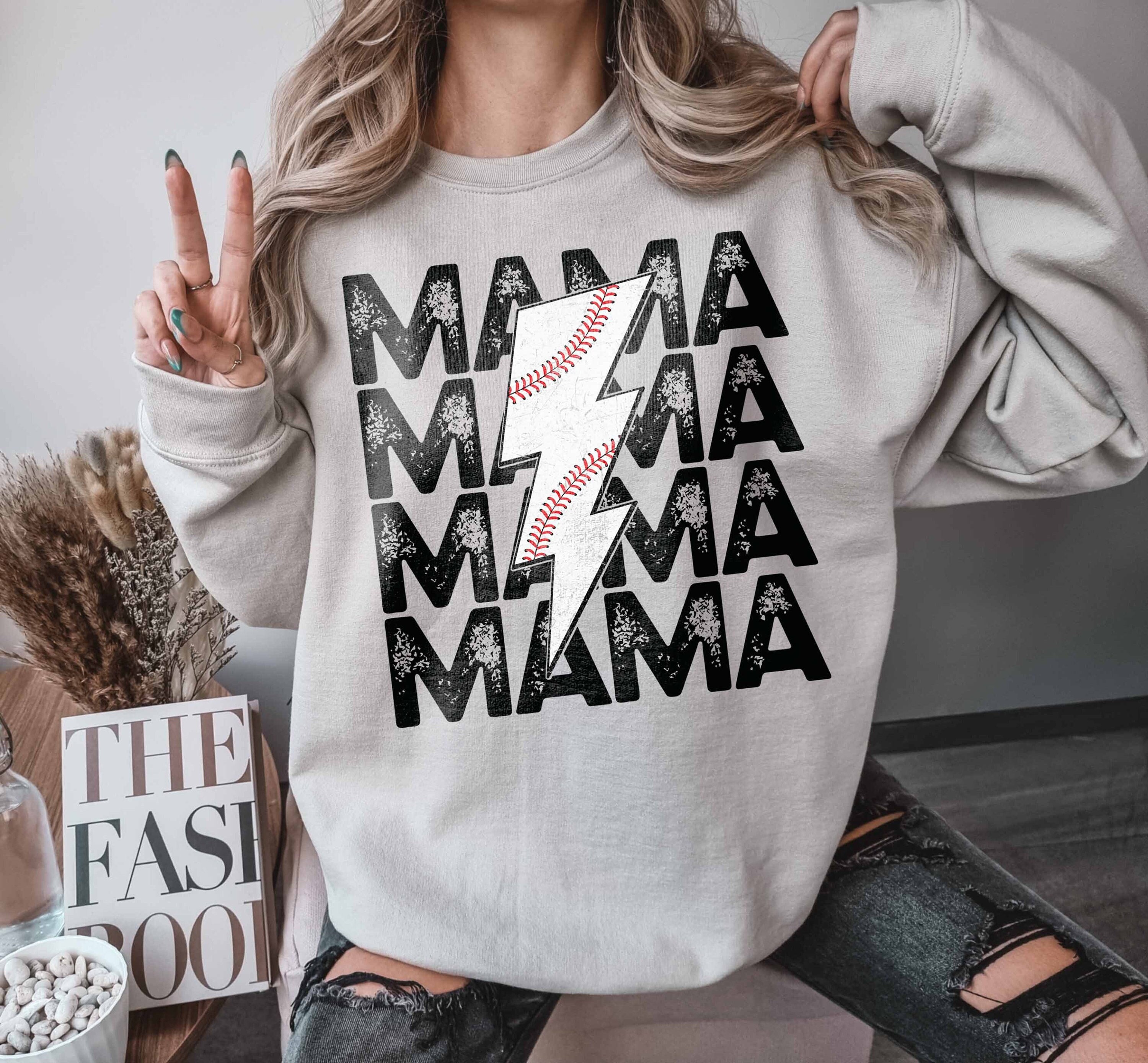 baseball mom shirt crewneck tee for game day distressed baseball season apparel perfect for mama fans mlfs6 scaled