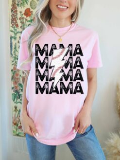 baseball mom shirt distressed game day tee sports mom life comfort colors mama baseball t shirt 2u6w3 scaled