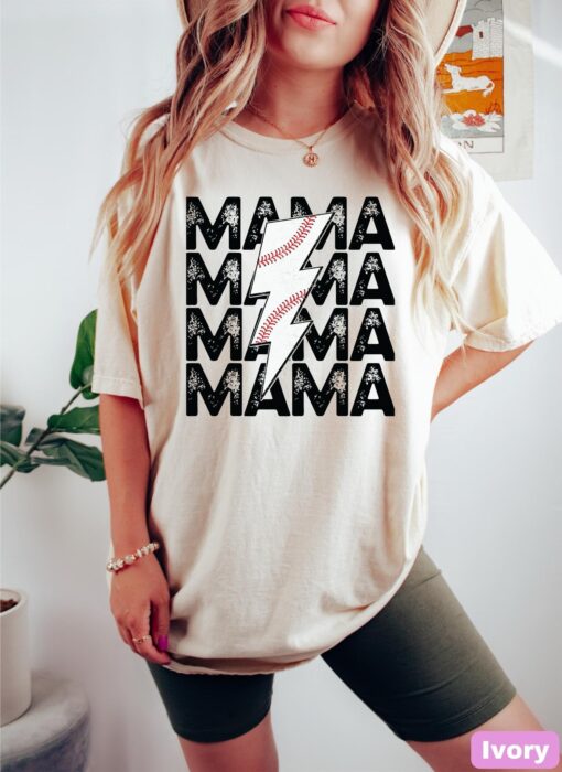 baseball mom shirt for game day comfortable tee sports mom baseball season gift unique baseball mama t shirt jde3n