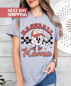 baseball mom shirt for game day cute baseball mama t shirt perfect for baseball parties and gifts for baseball lovers schtl