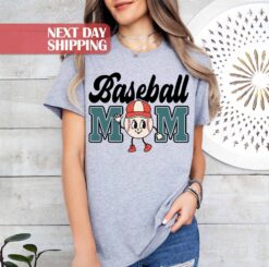 baseball mom shirt for game day cute sports mom t shirt perfect for baseball lovers and gifts for moms 7lvfw