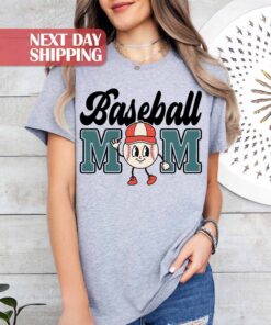 baseball mom shirt for game day cute sports mom t shirt perfect for baseball lovers and gifts for moms 7lvfw