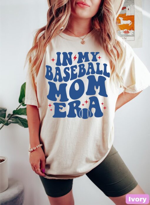 baseball mom shirt for game day sports mama tee funny baseball mom gift vintage style t shirt for moms rptud