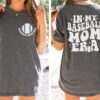 baseball mom shirt game day tee sports mama shirt funny baseball gift for moms best mom ever t shirt ocqqa